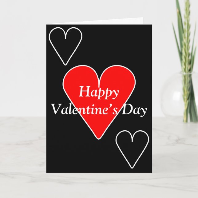 The Big Heart Valentine’s Card (Front)