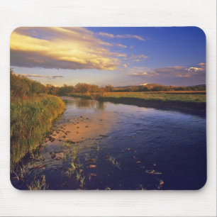 The Big Hole River at last light near Jackson Mouse Mat