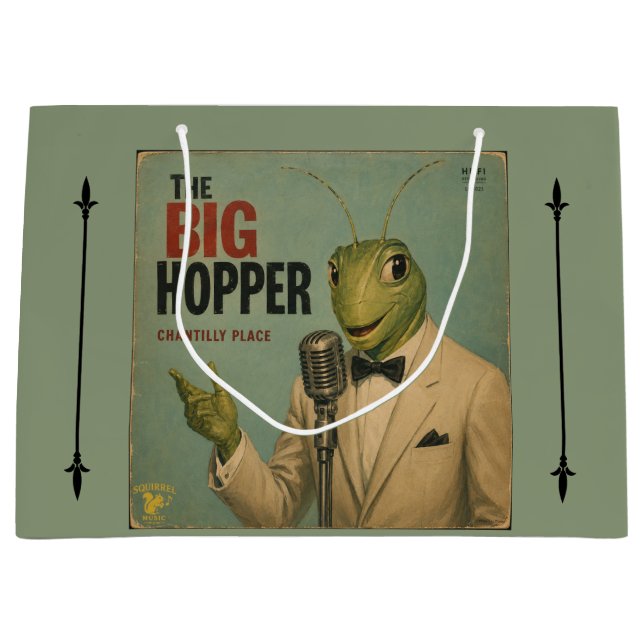 The Big Hopper: a Parody Large Gift Bag (Front)