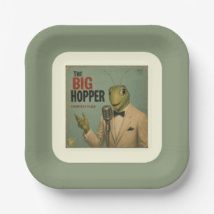 The Big Hopper: a Parody Paper Plate