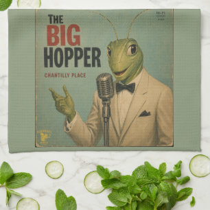 The Big Hopper: a Parody Tea Towel