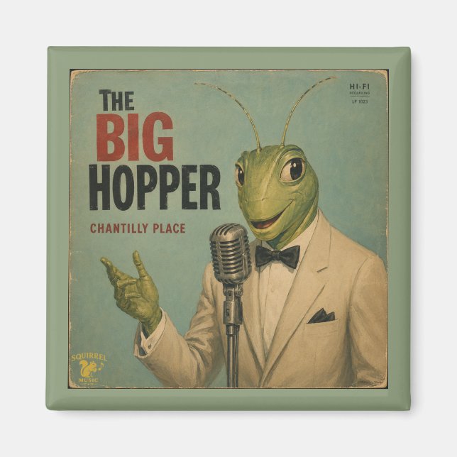 The Big Hopper Album: a Parody Magnet (Front)
