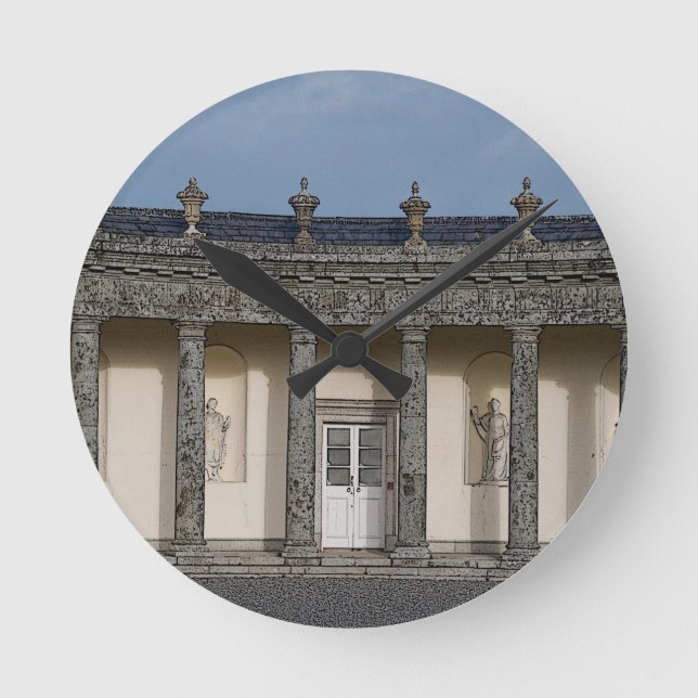 The Big House Round Clock (Front)