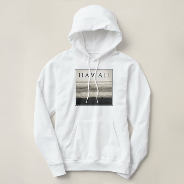 The Big Island Beach Hawaii Hoodie (Design Front)
