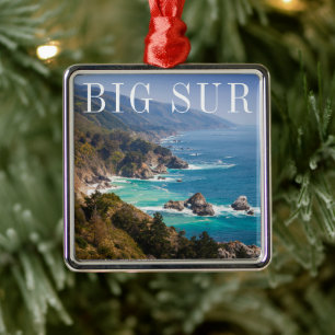 The Big Island Beach Hawaii Metal Tree Decoration