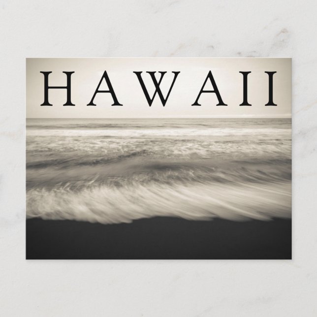 The Big Island Beach Hawaii Postcard (Front)