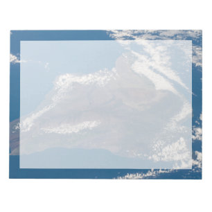 The Big Island Of Hawaii And Its Mountains Notepad