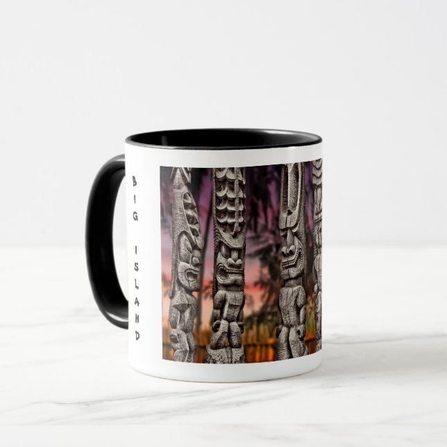 The Big Island, Tiki Tribal Council Coffee Mug (Front Left)