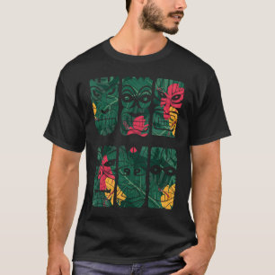 The Big Kahuna Men Hawaiian Tiki T-Shirt