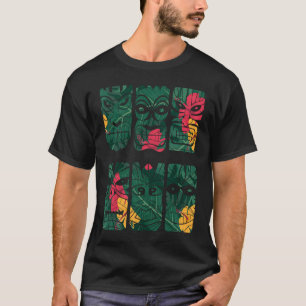 The Big Kahuna Men Hawaiian Tiki T-Shirt