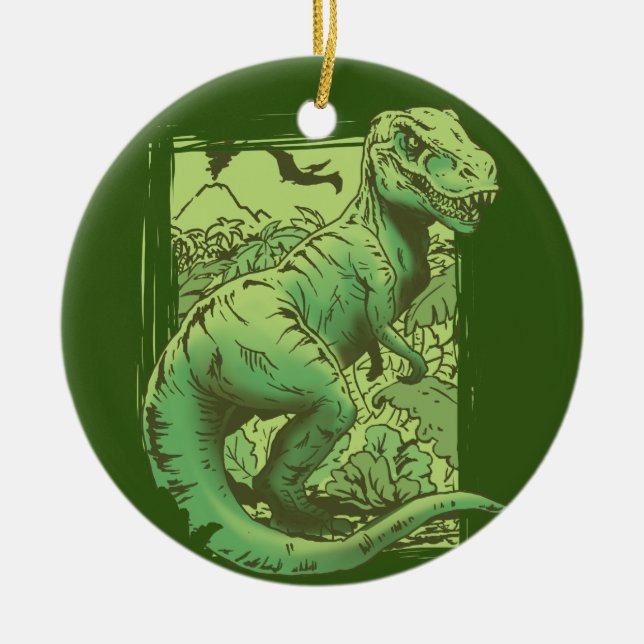 The Big King Ceramic Tree Decoration (Front)