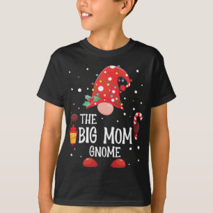 The Big Mum Gnome Matching Family Christmas Gnome T-Shirt