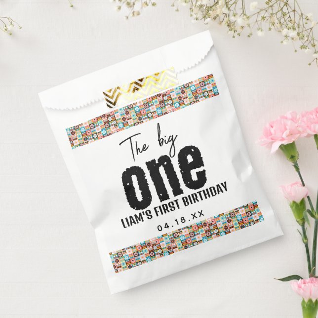The BIG One 1st Birthday Favour Bags (Sealed)