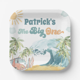 The Big ONE Birthday Party Paper Plates