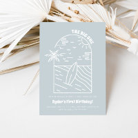 The Big One | Boy's 1st Surf Beach Birthday