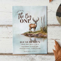 The Big ONE Deer First Hunting 1st Birthday