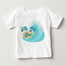 The Big One First Birthday Wave T-Shirt