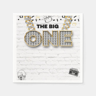 The BIG one Hip Hop Party Napkin