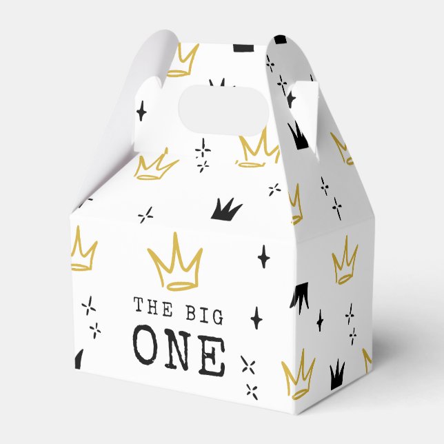 The BIG ONE | Notorious 90's 1st Birthday Party Favour Box (Front Side)