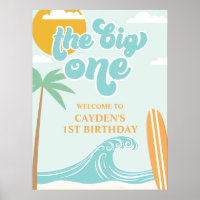 The Big One Surf Beach 1st Birthday Welcome