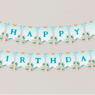 The Big One, Surf Birthday Bunting