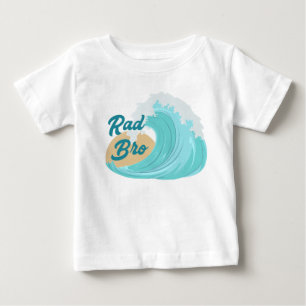 The Big One Wave Birthday Rad Bro Wave T-Shirt
