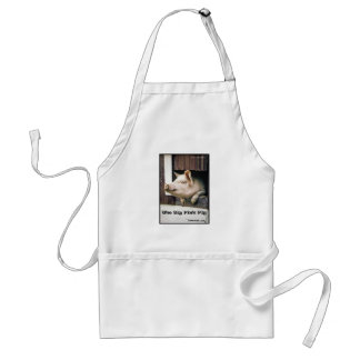 The Big Pink Pig Pocket Apron