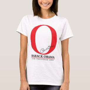 The Big Red O - Barack Obama for President T-Shirt
