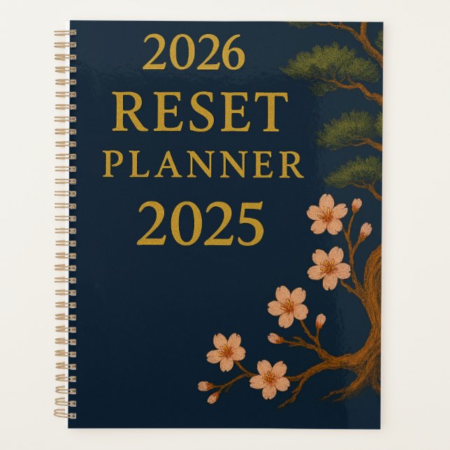 The Big Reset Planner For 2026 (Front)