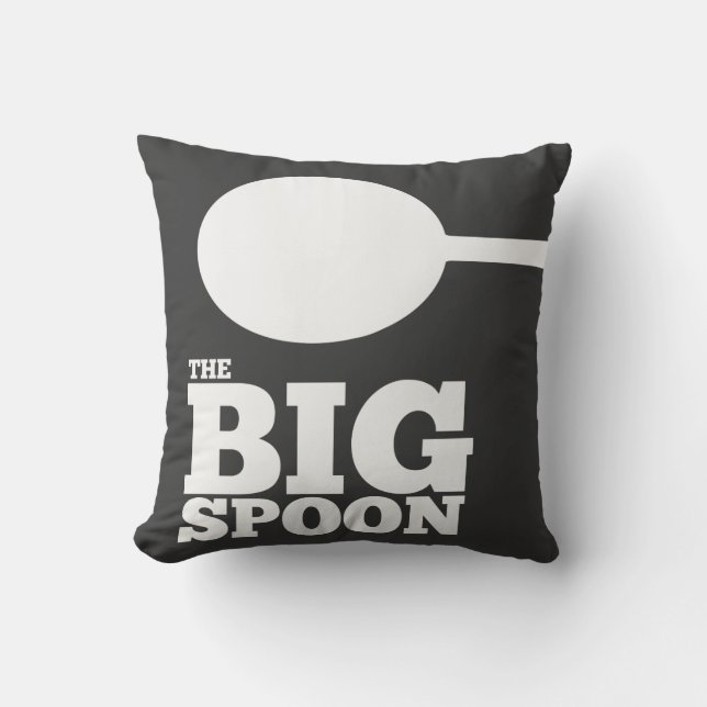 the BIG spoon pillow (Front)