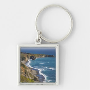The Big Sur coastline in California, USA Key Ring