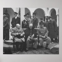 The Big Three During Yalta Conference -- WW2