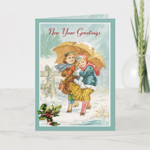 The Big Umbrella ~ New Year Card