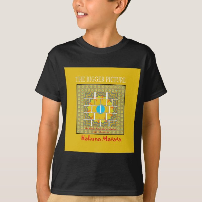 The Bigger Picture Art Print T-Shirt (Front)