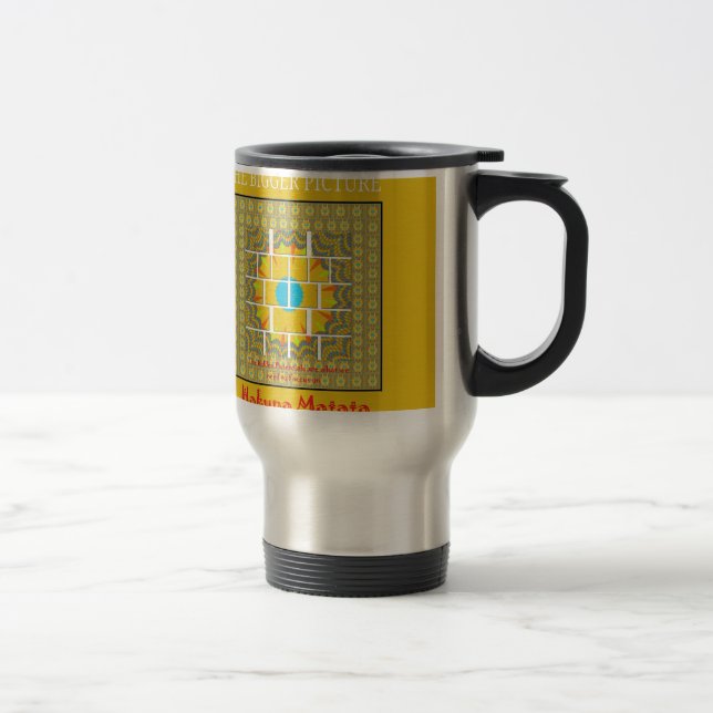 The Bigger Picture Art Print Travel Mug (Right)