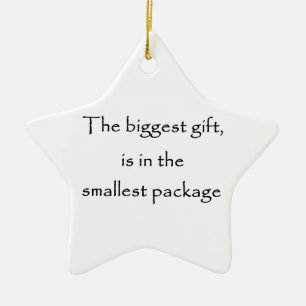 The biggest gift-star ornament