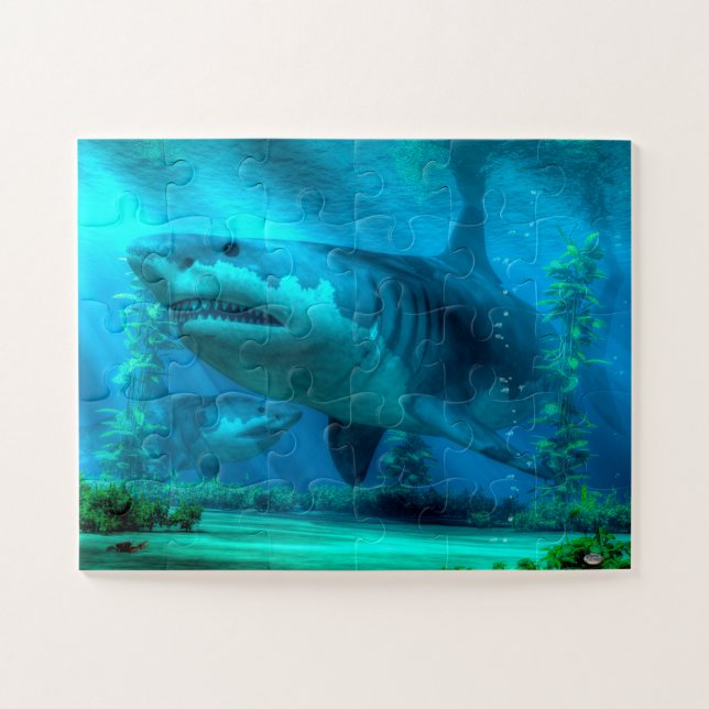 The Biggest Shark Jigsaw Puzzle (Horizontal)