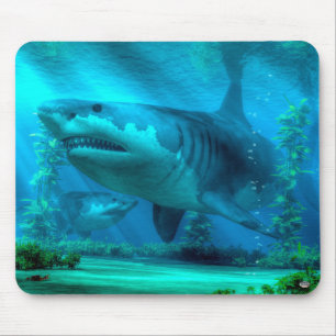The Biggest Shark Mouse Mat
