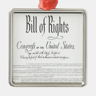 The Bill of Rights Metal Tree Decoration