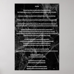The Bill of Rights Poster