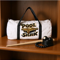 The Billiard Baron: Pool Shark Logo on Pool Table