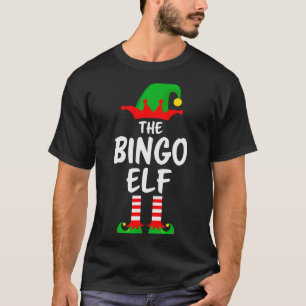 The Bingo Elf Matching Family Christmas  T-Shirt
