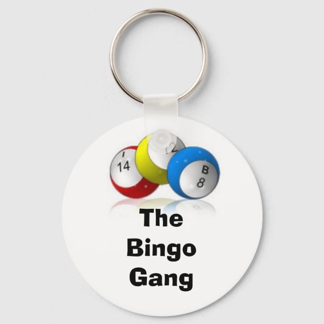 The Bingo Gang Key Ring (Front)