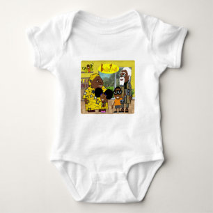 The bino and Fino Family Baby Bodysuit