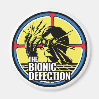 The Bionic Defection, Electric Man Magnet - Round