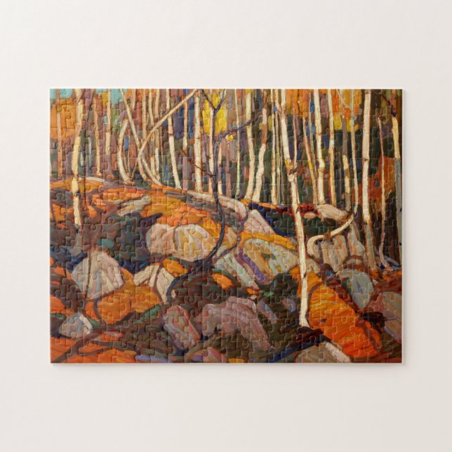 The Birch Grove, Autumn, 1915-1916 by Tom Thomson Jigsaw Puzzle (Horizontal)