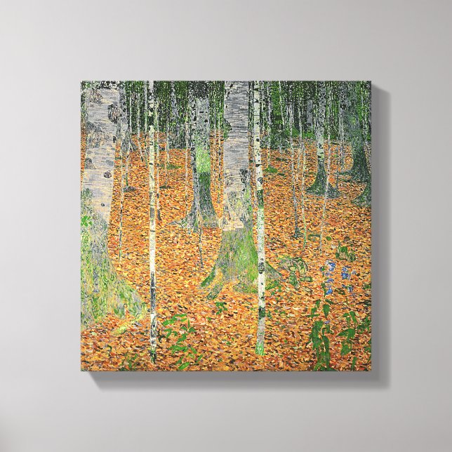 The Birch Wood, 1903 Canvas Print (Front)