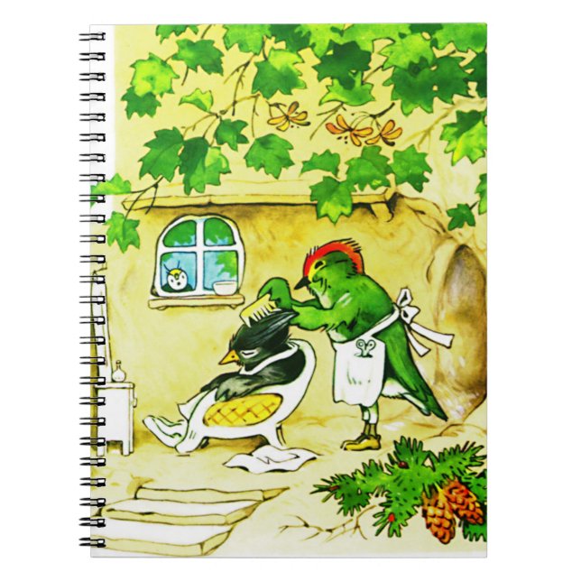The Bird Barber Notebook (Front)