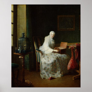 The Bird Organ or A Woman Varying Her Poster