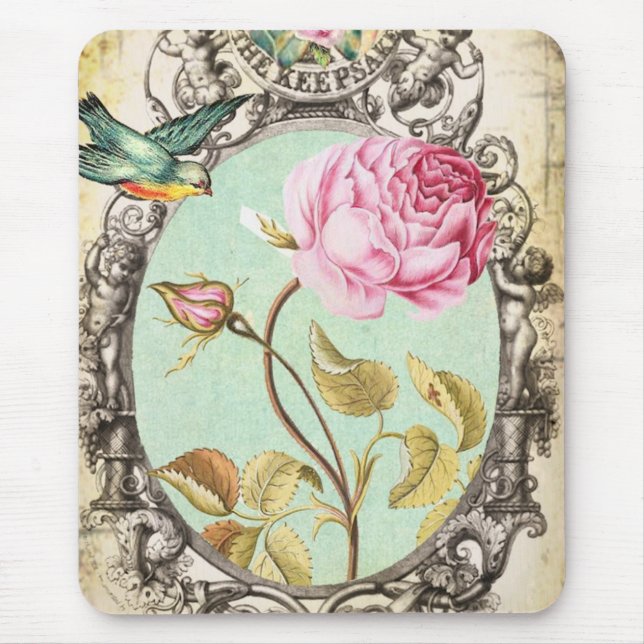 *tHe BiRD & tHe RoSe* Mouse Mat (Front)